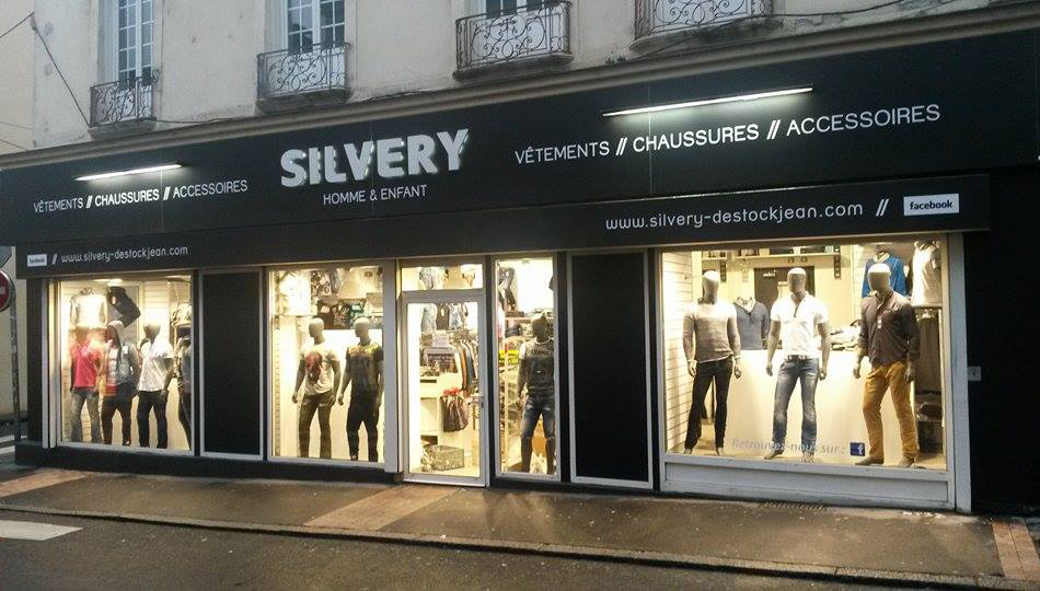 silvery
